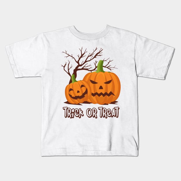 Happy halloween Kids T-Shirt by Itsme Dyna